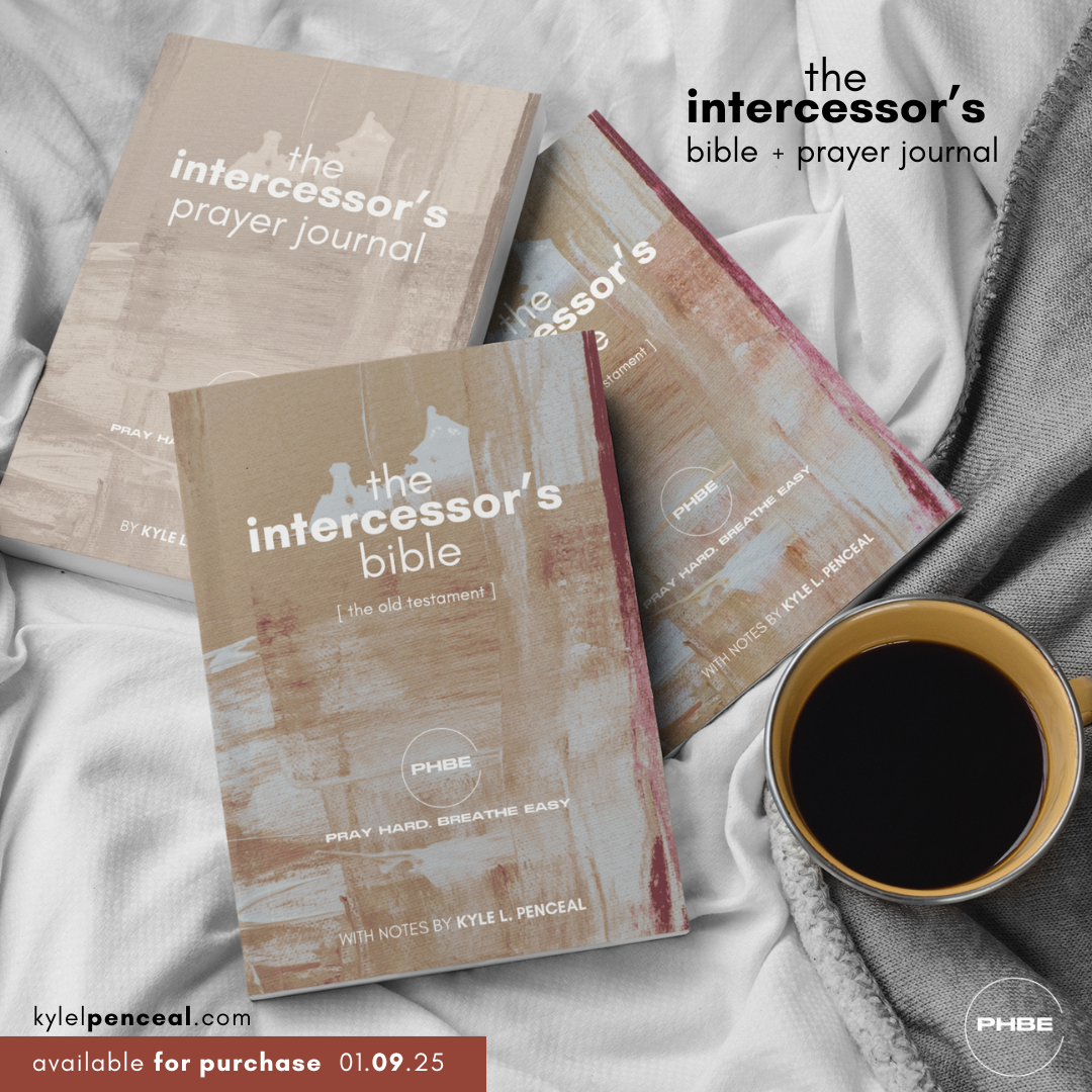 Interior pages of The Intercessor's Bible